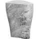 Dali 17.75 X 15.75 inch Marble Look / Grey Outdoor End Table, Small